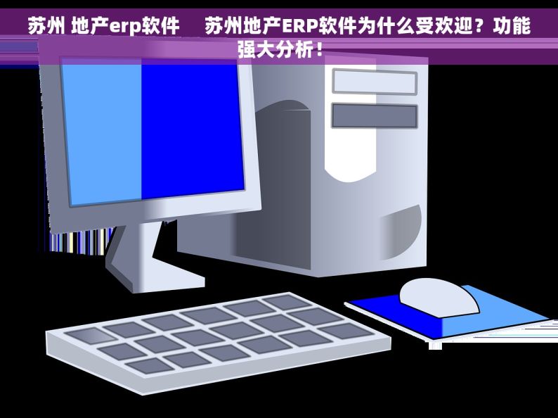 苏州 地产erp软件     苏州地产ERP软件为什么受欢迎？功能强大分析！