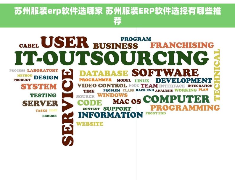 苏州服装erp软件选哪家 苏州服装ERP软件选择有哪些推荐