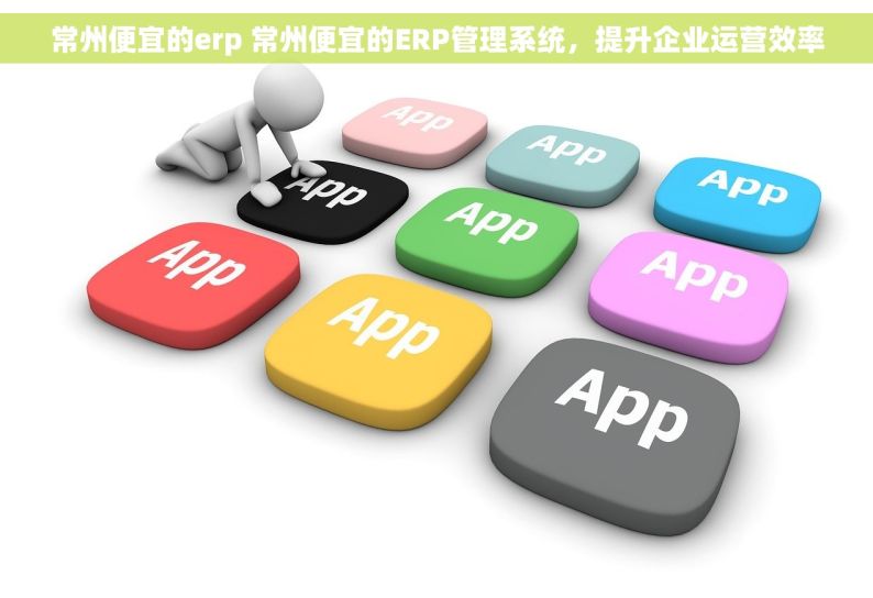 常州便宜的erp 常州便宜的ERP管理系统，提升企业运营效率