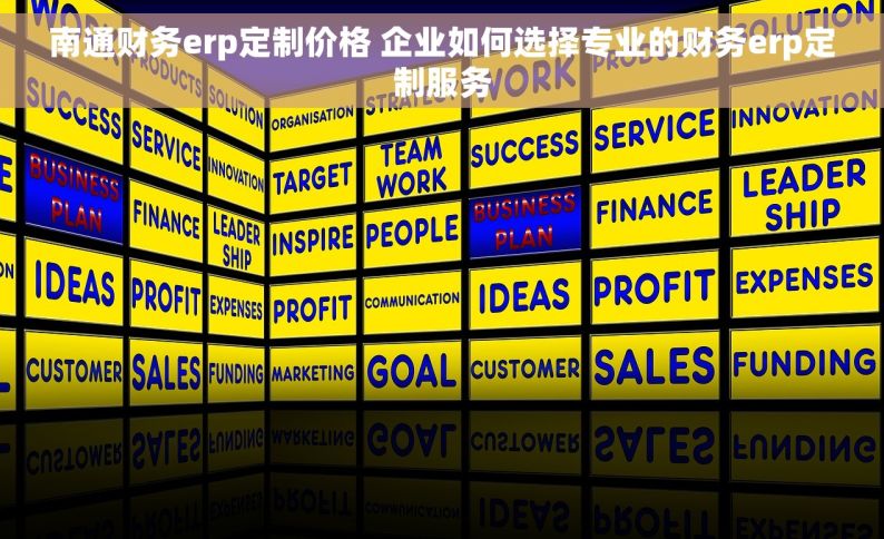 南通财务erp定制价格 企业如何选择专业的财务erp定制服务