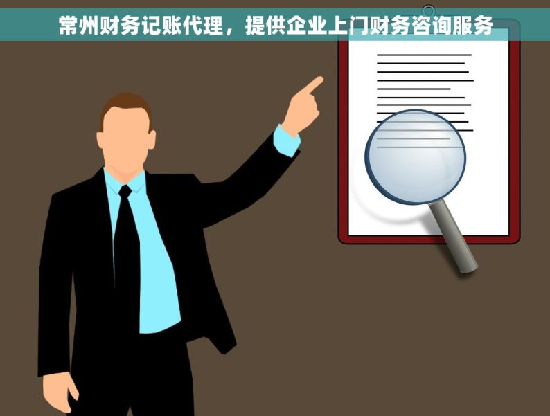 常州财务记账代理，提供企业上门财务咨询服务