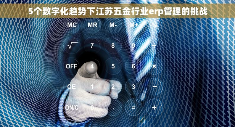 5个数字化趋势下江苏五金行业erp管理的挑战