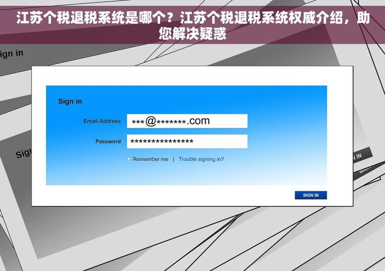 江苏个税退税系统是哪个？江苏个税退税系统权威介绍，助您解决疑惑