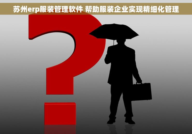 苏州erp服装管理软件 帮助服装企业实现精细化管理