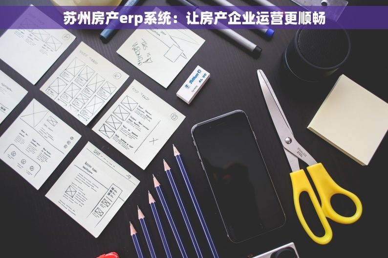 苏州房产erp系统：让房产企业运营更顺畅