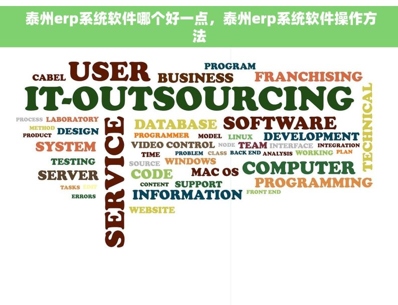  泰州erp系统软件哪个好一点，泰州erp系统软件操作方法