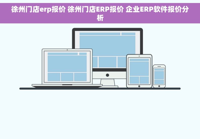 徐州门店erp报价 徐州门店ERP报价 企业ERP软件报价分析