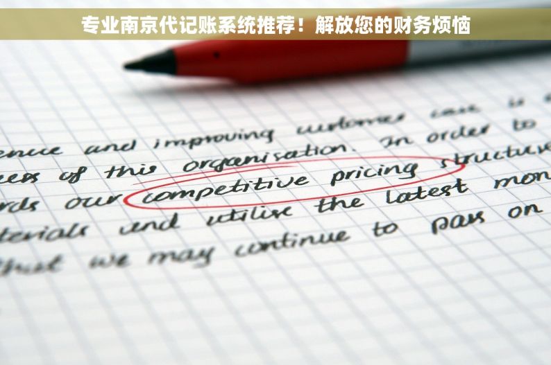 专业南京代记账系统推荐！解放您的财务烦恼
