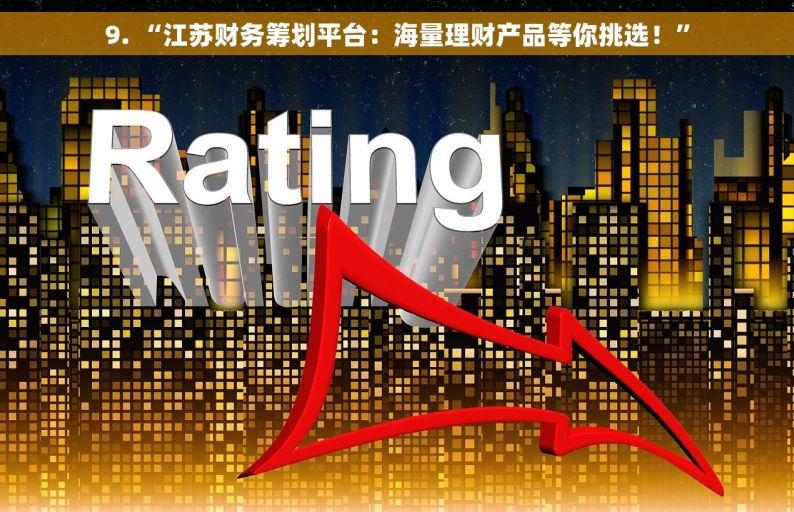 9. “江苏财务筹划平台：海量理财产品等你挑选！”