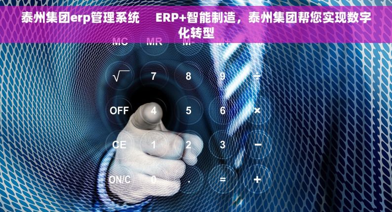 泰州集团erp管理系统     ERP+智能制造，泰州集团帮您实现数字化转型