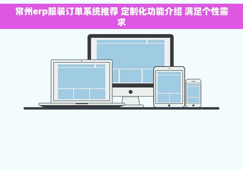 常州erp服装订单系统推荐 定制化功能介绍 满足个性需求