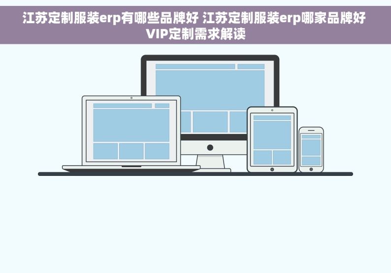 江苏定制服装erp有哪些品牌好 江苏定制服装erp哪家品牌好 VIP定制需求解读