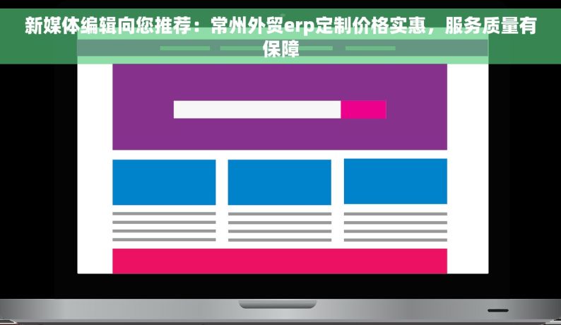 新媒体编辑向您推荐：常州外贸erp定制价格实惠，服务质量有保障
