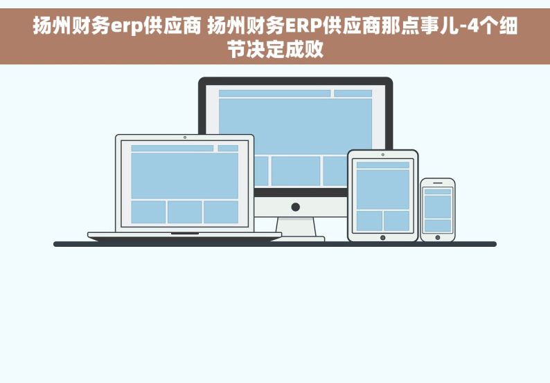 扬州财务erp供应商 扬州财务ERP供应商那点事儿-4个细节决定成败