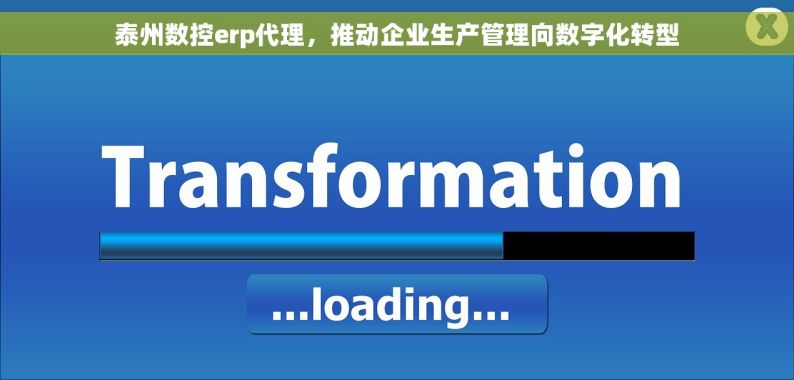 泰州数控erp代理，推动企业生产管理向数字化转型