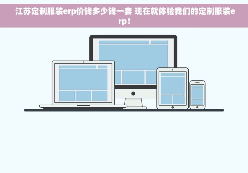  江苏定制服装erp价钱多少钱一套 现在就体验我们的定制服装erp！