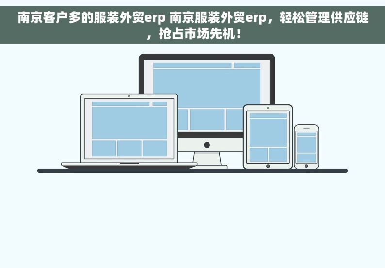 南京客户多的服装外贸erp 南京服装外贸erp，轻松管理供应链，抢占市场先机！