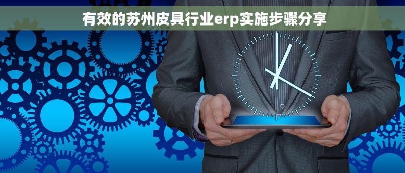  有效的苏州皮具行业erp实施步骤分享