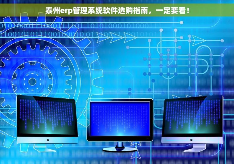 泰州erp管理系统软件选购指南，一定要看！