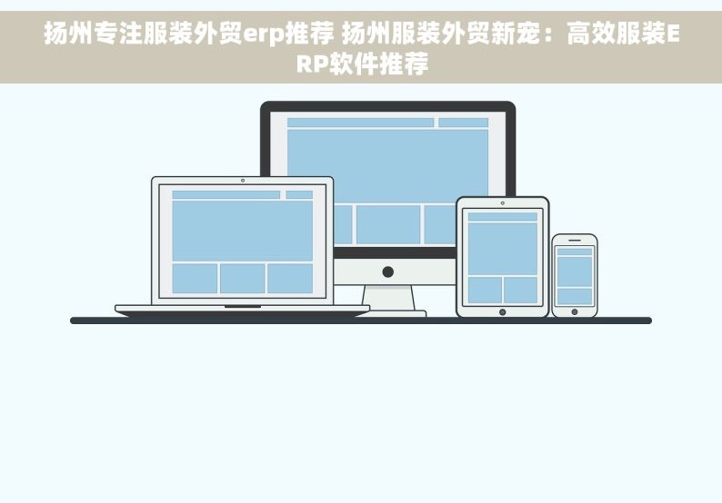 扬州专注服装外贸erp推荐 扬州服装外贸新宠：高效服装ERP软件推荐
