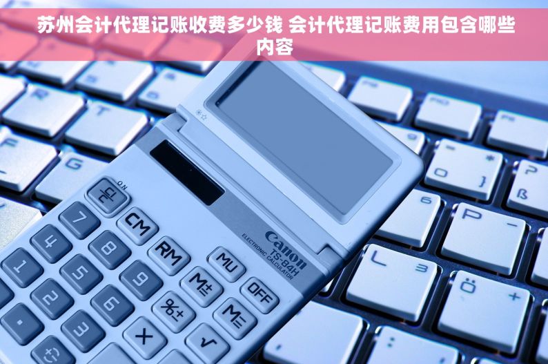  苏州会计代理记账收费多少钱 会计代理记账费用包含哪些内容
