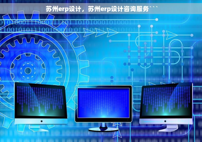  苏州erp设计，苏州erp设计咨询服务```