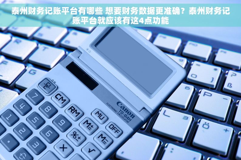 泰州财务记账平台有哪些 想要财务数据更准确？泰州财务记账平台就应该有这4点功能