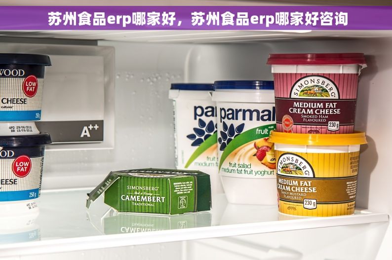  苏州食品erp哪家好，苏州食品erp哪家好咨询